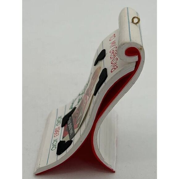 1993 Hallmark To My Grandma Photo Holder Ornament SKU U108 - Picture 3 of 5